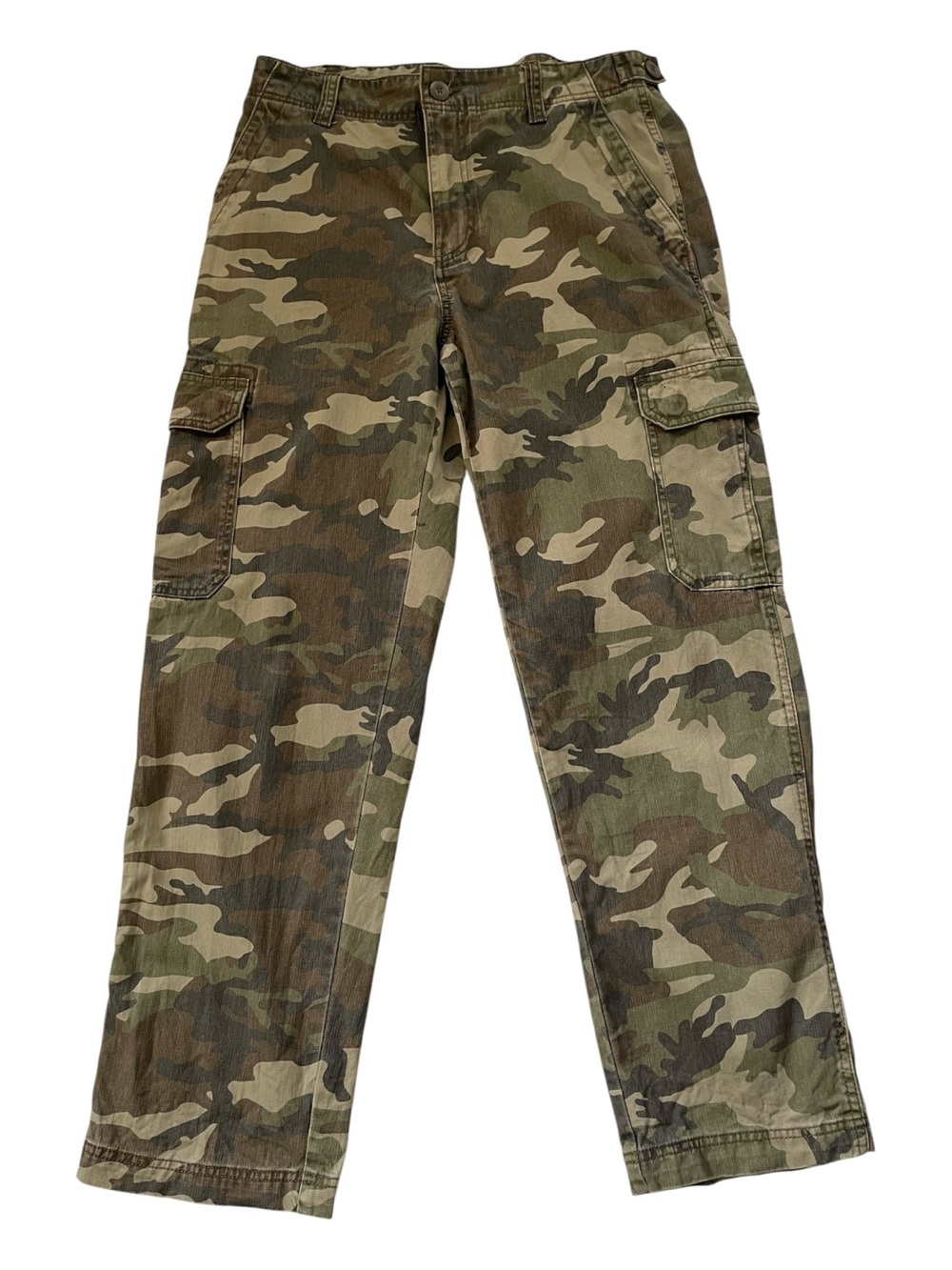 ♥️Cotton On♥️Men's Camo-Pattern Cargo Pants - Green & Brown Size 32”